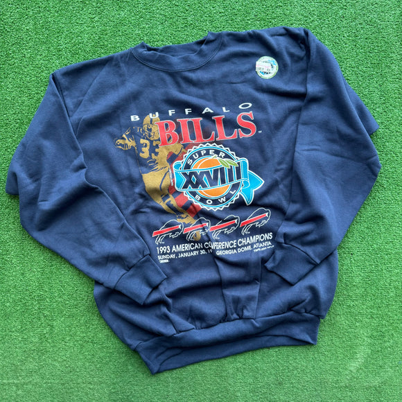 Vintage Buffalo Bills Crewneck Size L