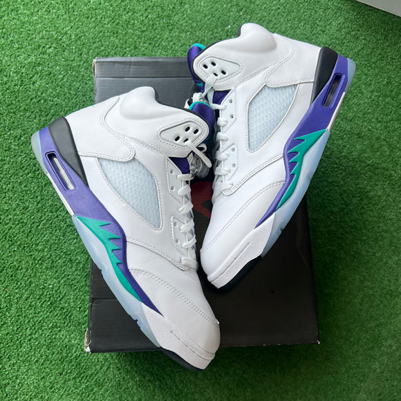 Jordan Grape 5s Size 10