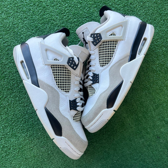 Jordan Military Black 4s Size 11.5