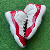 Jordan Cherry 11s Size 5.5Y