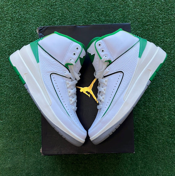 Jordan Lucky Green 2s Size 5Y