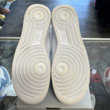 Nike White Low Air Force 1s Size 8.5