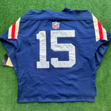 Vintage Buffalo Bills Jack Kemp Champion Jersey Sweater Size L