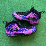Nike Hyper Violet Little Posite Size 7Y