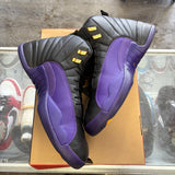 Jordan Field Purple 12s Size 14