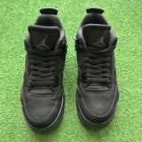 Jordan 2020 Black Cat 4s Size 7Y