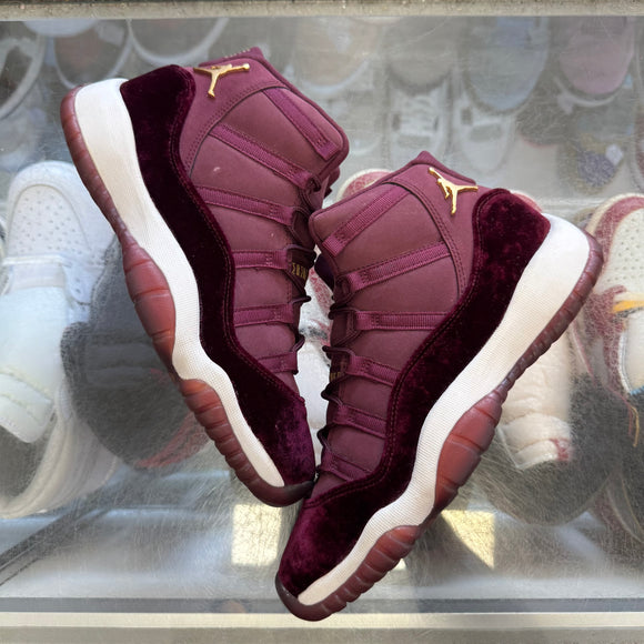 Jordan Heiress Night Maroon 11s Size 6Y