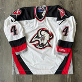 Vintage Buffalo Sabres Warrener Jersey Size 2XL