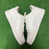 Nike All White Air Force 1s Size 10.5