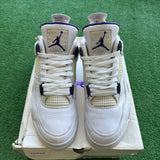 Jordan Metallic Purple 4s Size 12
