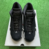 Jordan Black White 14s Size 12