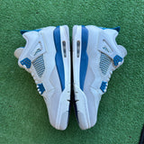 Jordan Military Blue 4s Size 9