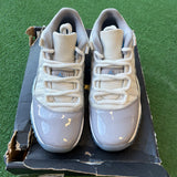Jordan Cement Grey Low 11s Size 7Y