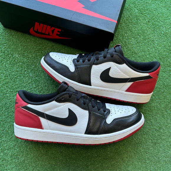 Jordan Black Toe Low 1s Size 11