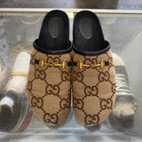 GG Supreme Canvas Mule Size 13