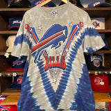 Vintage Buffalo Bills Tie Dye Tee Size L