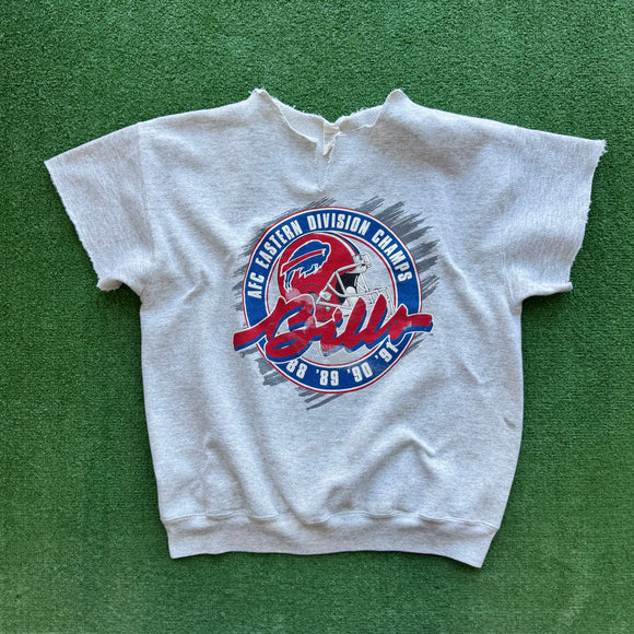 Vintage Buffalo Bills Chopped Crewneck Size L/XL