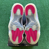 Jordan Pink Snake Skin Low 11s Size 12W/10.5M