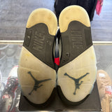 Jordan Black Metallic 5s Size 8.5