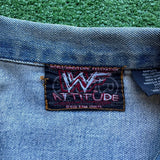 Vintage WWF Stone Cold Jean Jacket Size XL