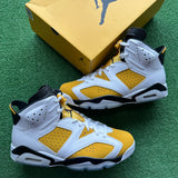 Jordan Yellow Ochre 6s Size 10.5
