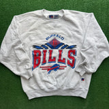 Vintage Buffalo Bills Russell Crewneck Size M/L