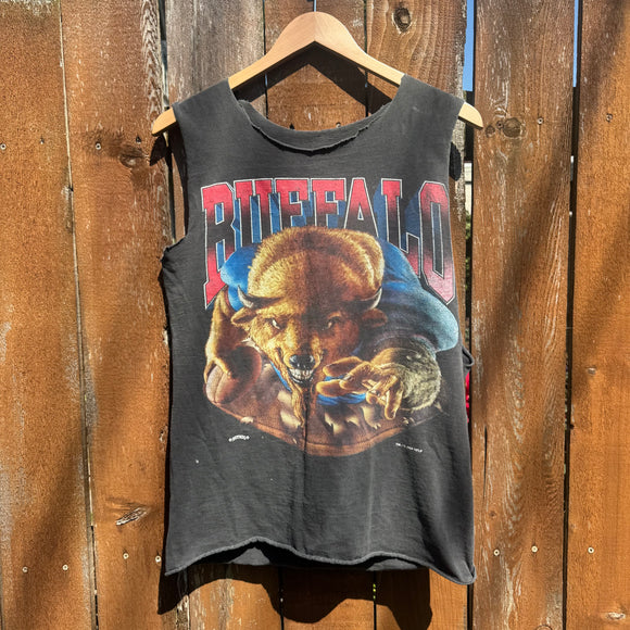 Vintage Buffalo Bills Chopped and Cropped Tee Size M