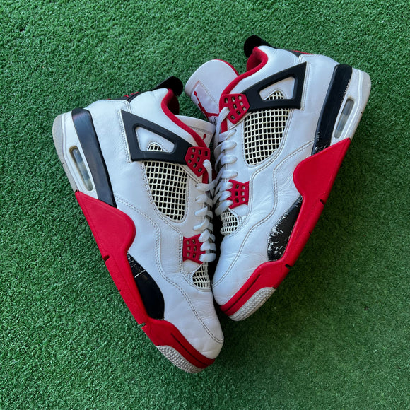 Jordan Fire Red 4s Size 10