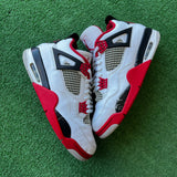 Jordan Fire Red 4s Size 10