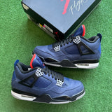Jordan Loyal Blue Winterized 4s Size 10