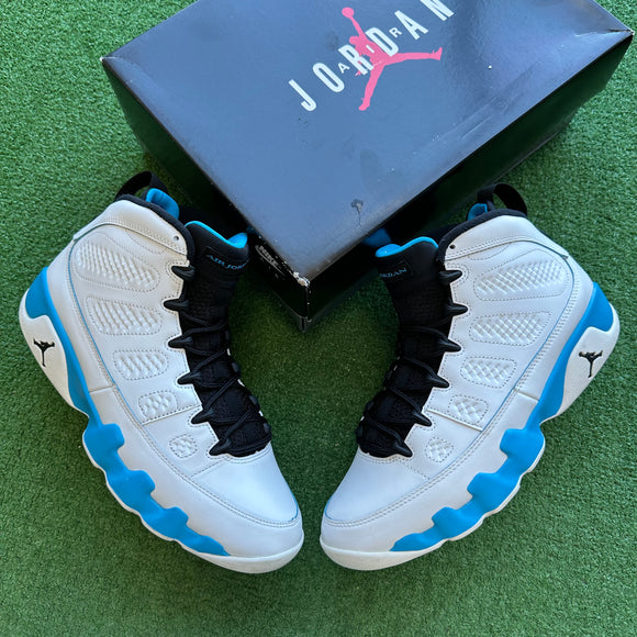 Jordan Powder Blue 9s Size 10.5