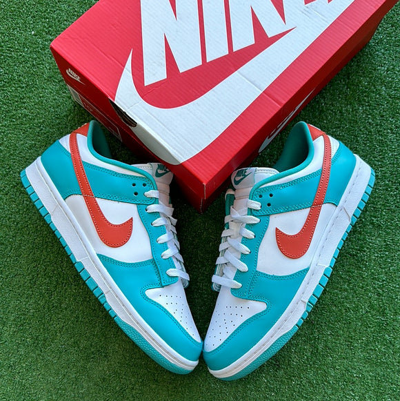 Nike Miami Dolphins Low Dunk Size 10.5
