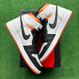 Jordan Electro Orange 1s Size 9.5