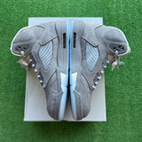 Jordan Wolf Grey 5s Size 13