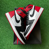 Jordan (2016) Black Toe 1s Size 10