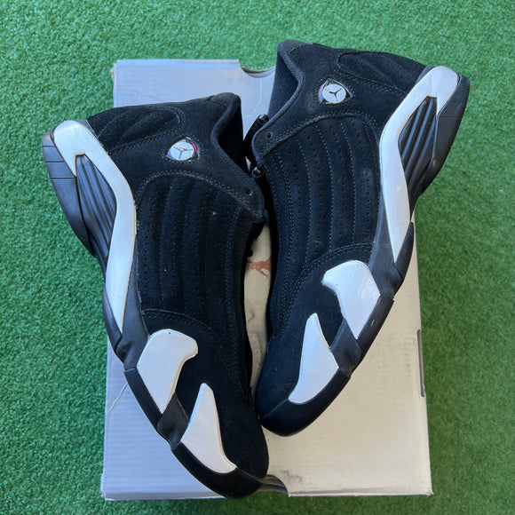 Jordan Black White 14s (No Insoles) Size 8
