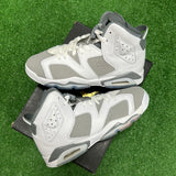 Jordan Cool Grey 6s Size 7Y