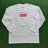 Supreme Long Sleeve Box Logo Tee Size M