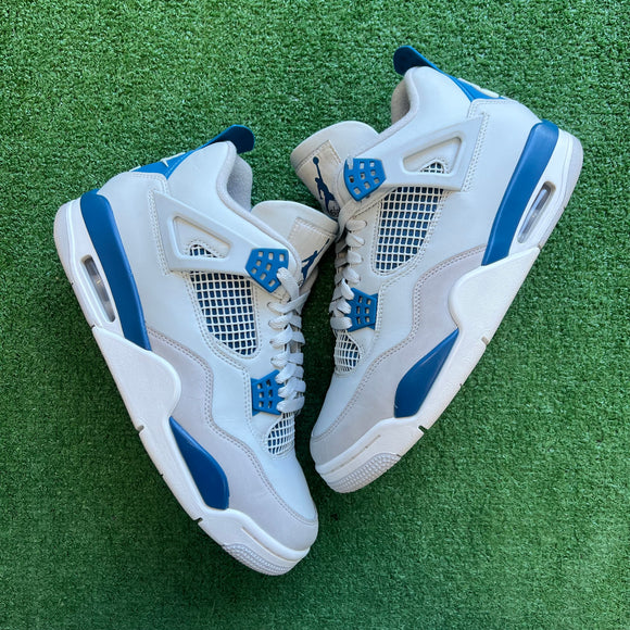 Jordan Military Blue 4s Size 9