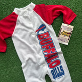 Vintage Buffalo Bills Baby Onesie Size Small