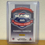 Buffalo Bills Maxwell Hairston Autographed Card