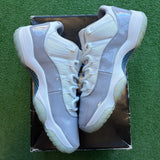 Jordan Cement Grey Low 11s Size 11