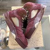Jordan Burgundy 5s Size 12