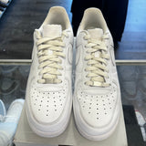 Nike White Air Force 1s Size 11.5