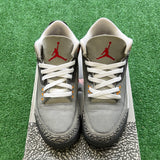 Jordan Cool Grey 3s Size 8