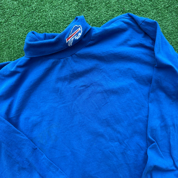Vintage Buffalo Bills Turtle Neck Size L/XL