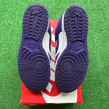 Nike Court Purple Low Dunk Size 7.5
