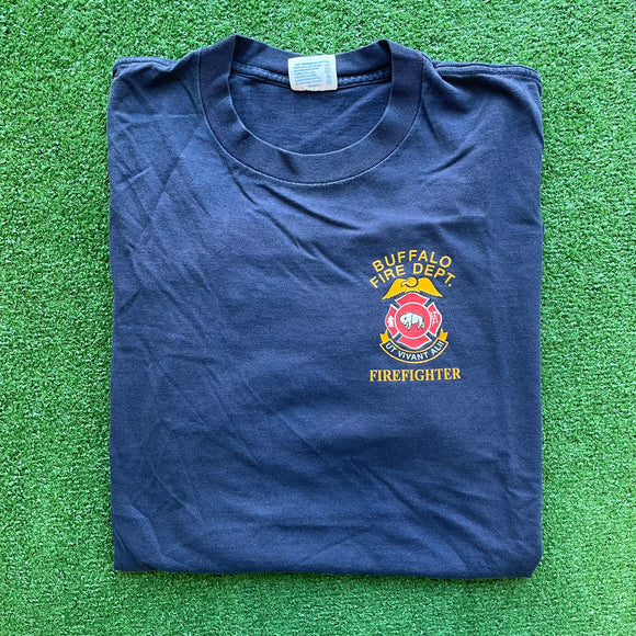 Vintage Buffalo Fire Dept Tee Size XXL