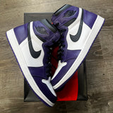 Jordan Court Purple 1s Size 11