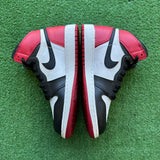Jordan Black Toe 1s Size 6Y